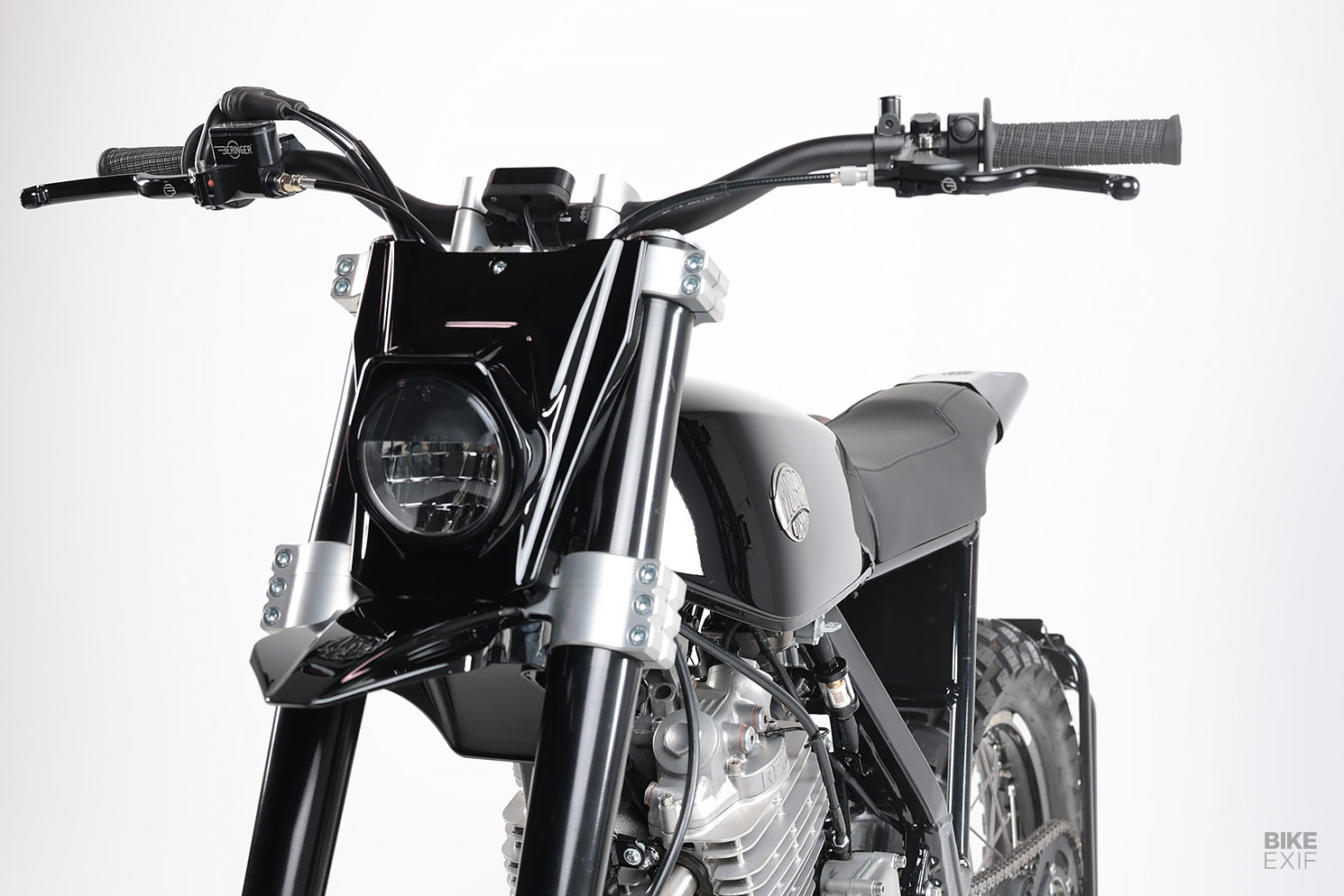 Honda Dominator scrambler by Morex Customs