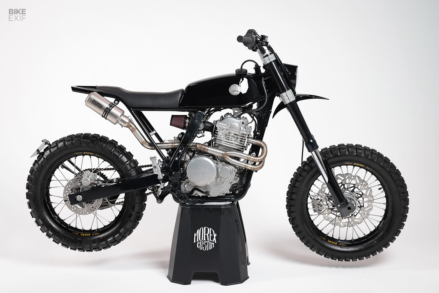 Honda Dominator scrambler by Morex Customs