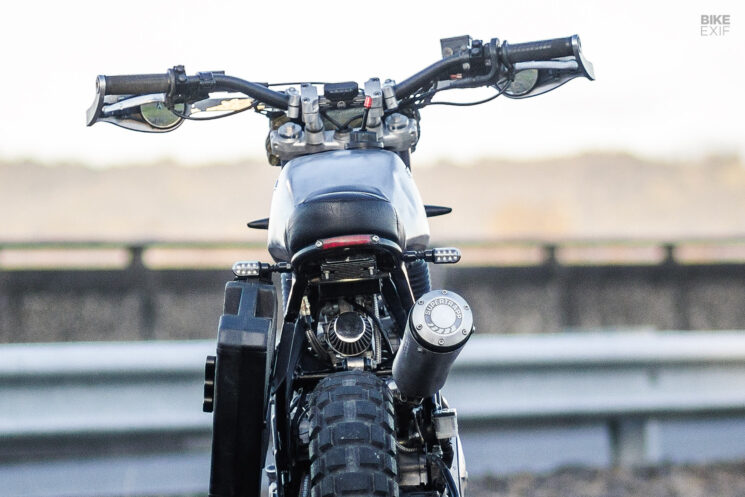 Custom Honda NX650 Dominator adventure bike