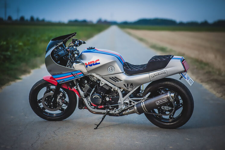 Honda VF1000F2 restomod by Woidwerk