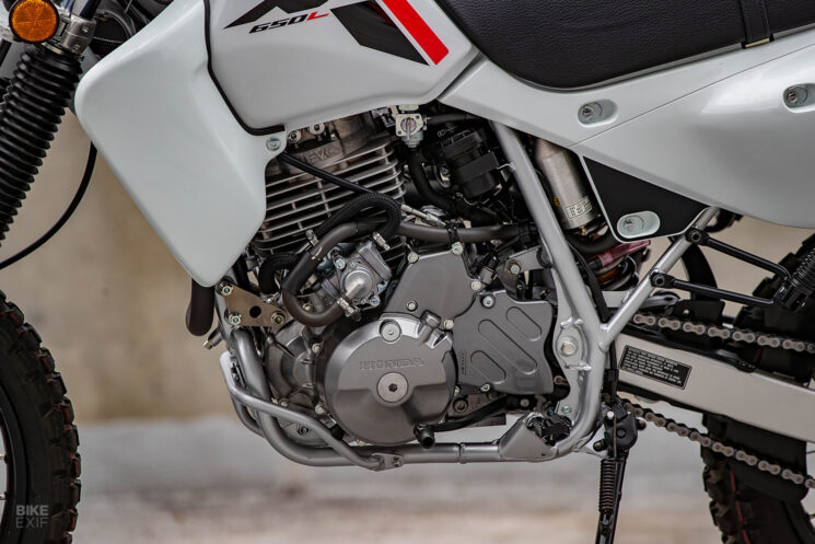 2023 Honda XR650L air-cooled engine