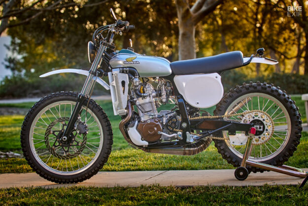 Honda XR650R built for Matt Helder of the Arctic Monkeys