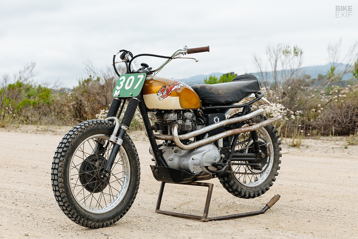 How to build a Triumph Desert Sled: A period correct ground-up build by Hello Engine