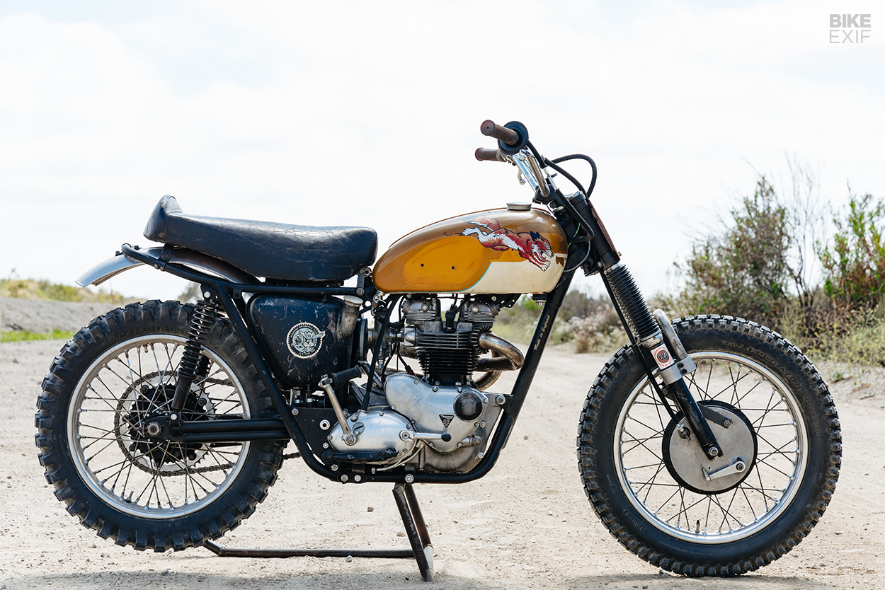 How to build a Triumph Desert Sled: A period correct ground-up build by Hello Engine