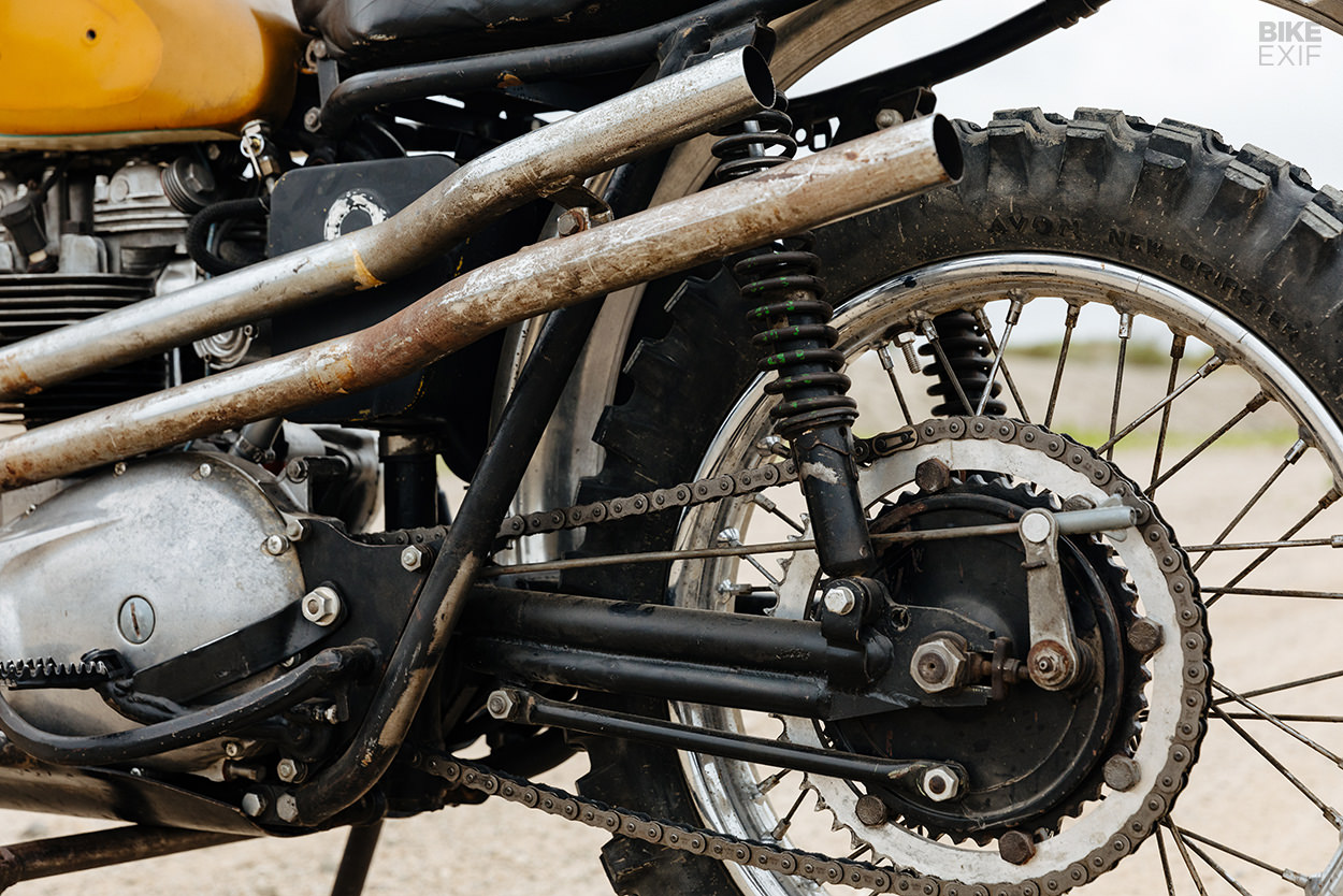 How to build a Triumph Desert Sled: A period correct ground-up build by Hello Engine