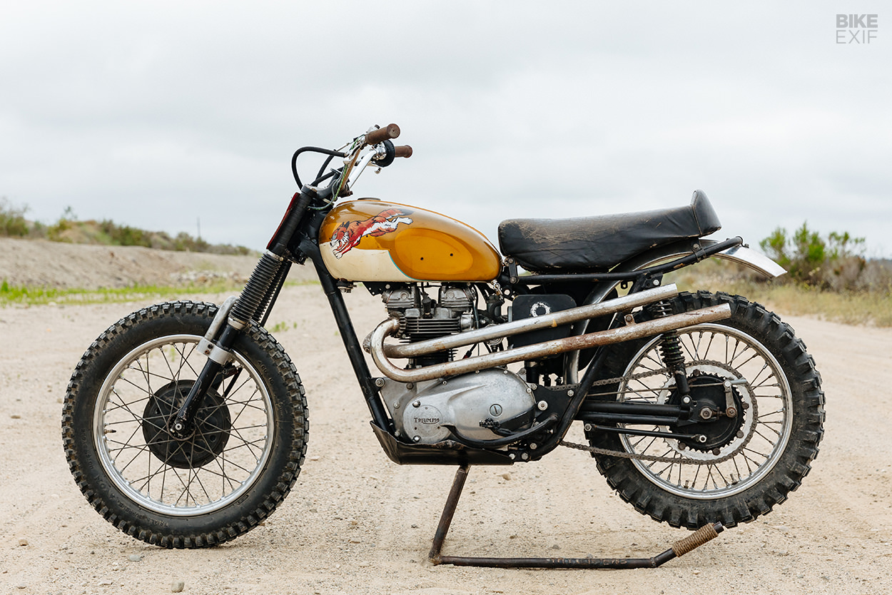 How to build a Triumph Desert Sled: A period correct ground-up build by Hello Engine