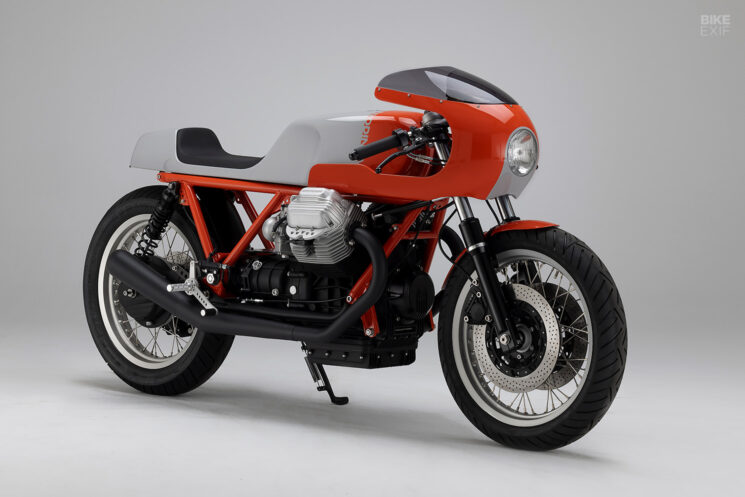 Moto Guzzi café racer by Kaffeemaschine