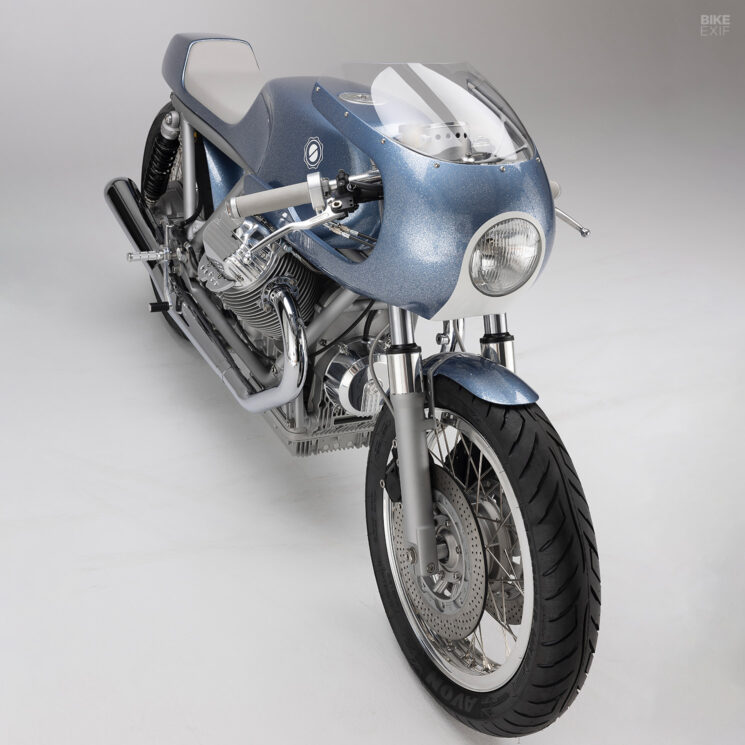 Moto Guzzi café racer by Kaffeemaschine