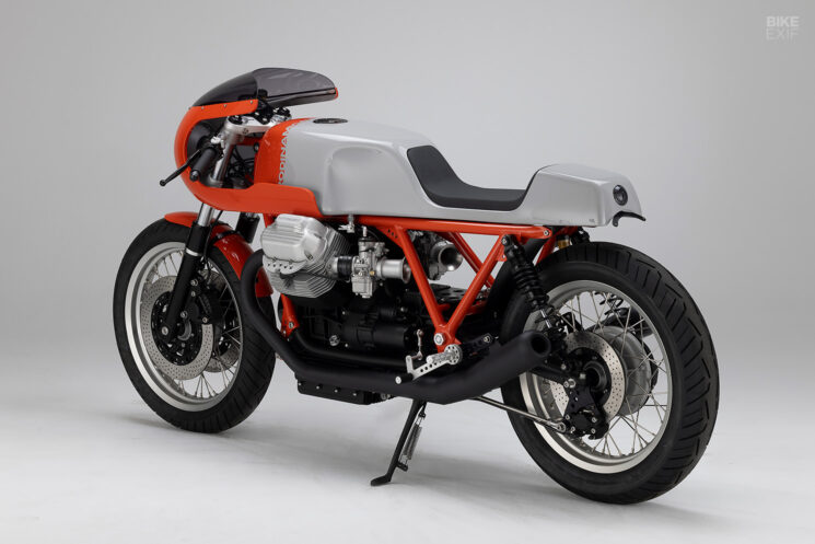 Moto Guzzi café racer by Kaffeemaschine