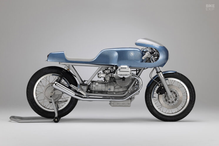 Moto Guzzi café racer by Kaffeemaschine