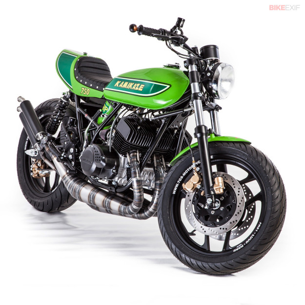 Kamikaze: Kawasaki H1 cafe racer