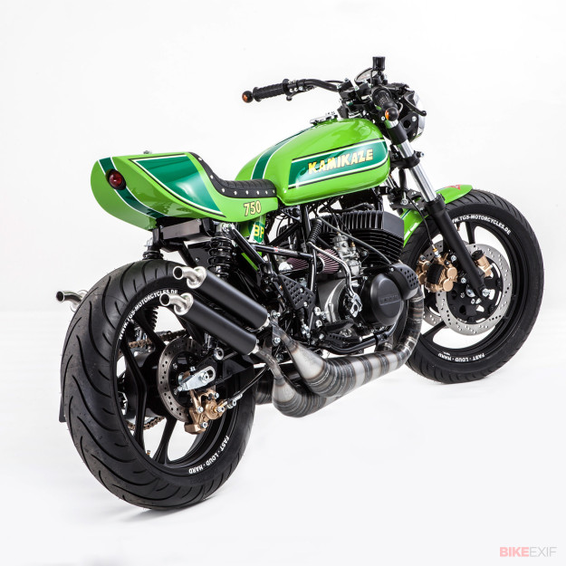 Kamikaze: Kawasaki H1 cafe racer