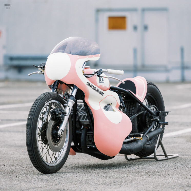 Kawasaki H1 drag bike by Krautmotors