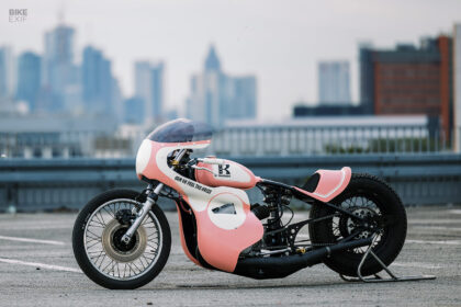 Kawasaki H1 drag bike by Krautmotors