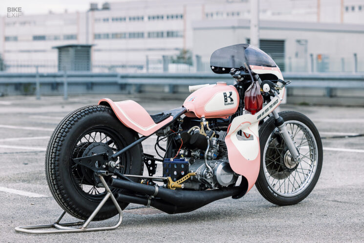 Kawasaki H1 drag bike by Krautmotors