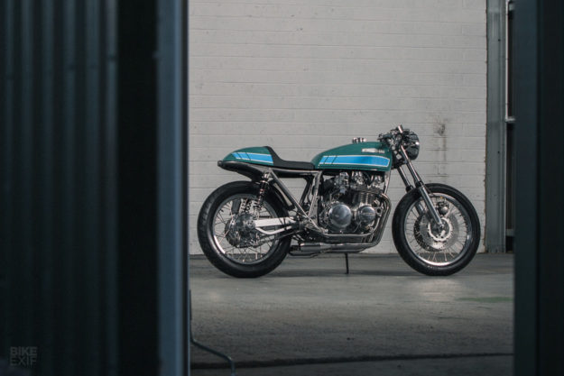 Kawasaki KZ650 cafe racer by Foundry Motorcycle