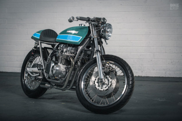 Kawasaki KZ650 cafe racer by Foundry Motorcycle