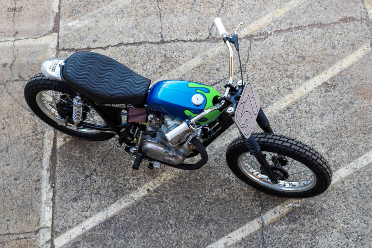 Kawasaki W650 hooligan flat track racer