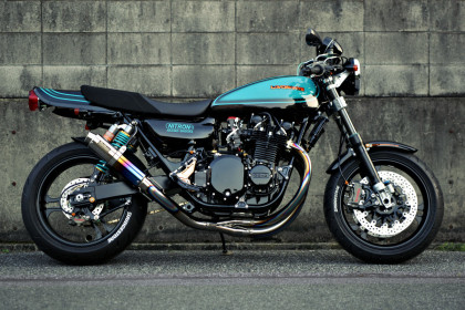 Kawasaki Z1 customized by Bulldock of Japan