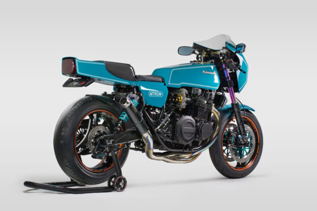 Custom Kawasaki Z1-R by Nitron and Bull Dock