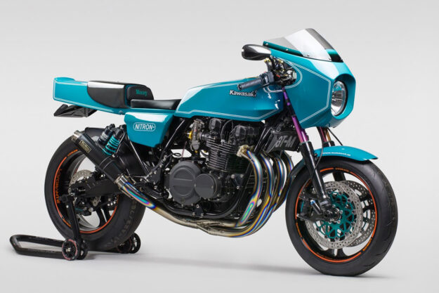 Custom Kawasaki Z1-R by Nitron and Bull Dock