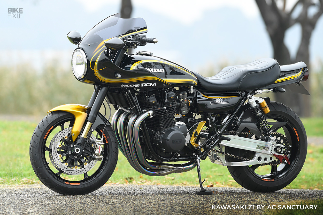 Kawasaki Z1 restomod by AC Sanctuary