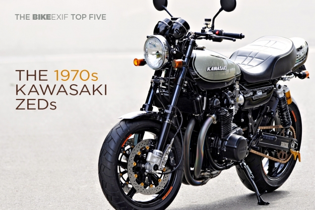 Top 5 Kawasaki Z1 and Z1000 custom motorcycles