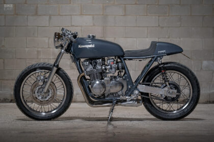 Kawasaki Z650 café racer by Foundry Motorcycle