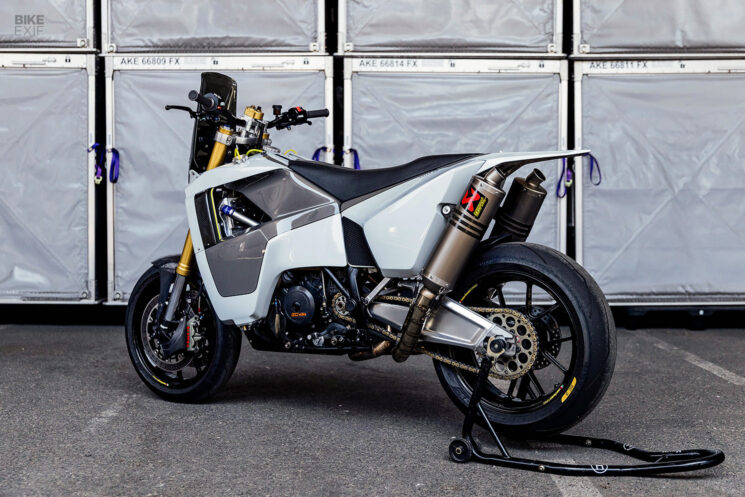 KTM 1190 Adventure R supermoto by Max Hazan