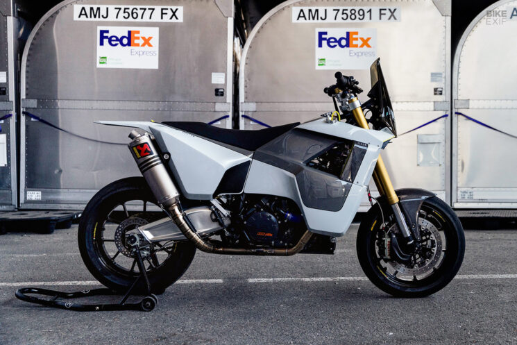 KTM 1190 Adventure R supermoto by Max Hazan