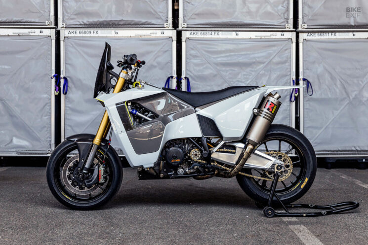 KTM 1190 Adventure R supermoto by Max Hazan