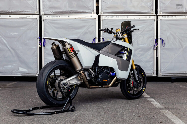 KTM 1190 Adventure R supermoto by Max Hazan