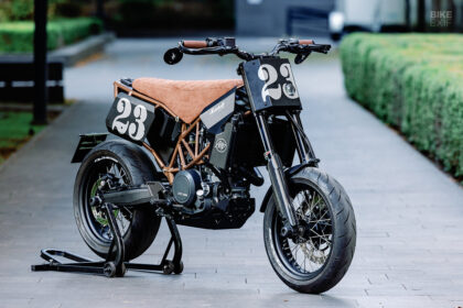 Custom KTM 690 SMC R supermoto by AMP Motorcycles