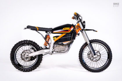 KTM Freeride EX C electric scrambler by Grid Cycles