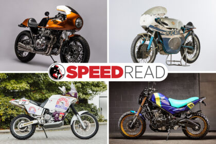 The latest motorcycle news, customs and auctions.