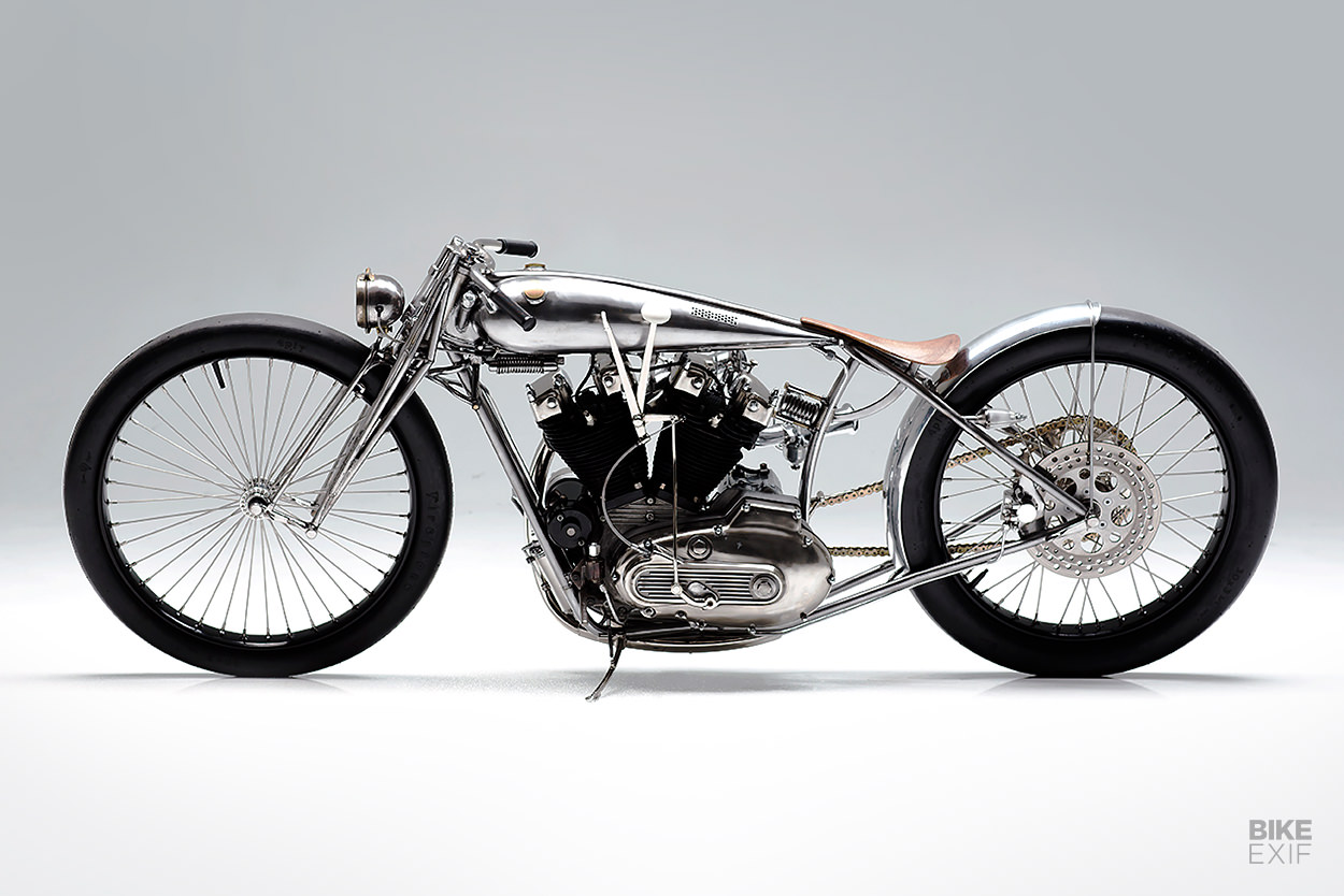 Custom Harley-Davidson Ironhead Sportster by Max Hazan