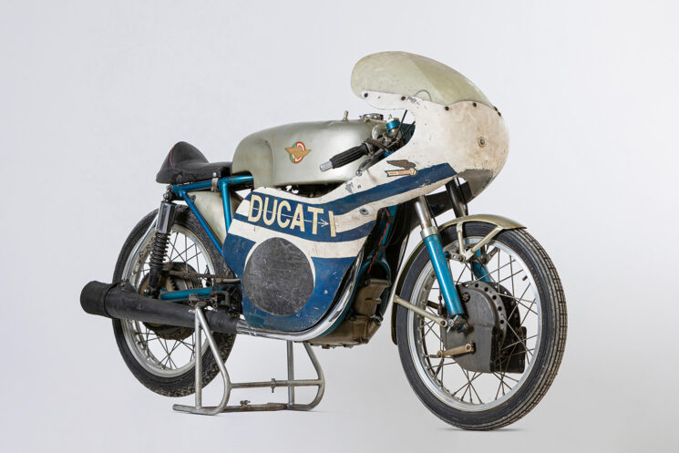 Mike Hailwood Ducati 125 race bike