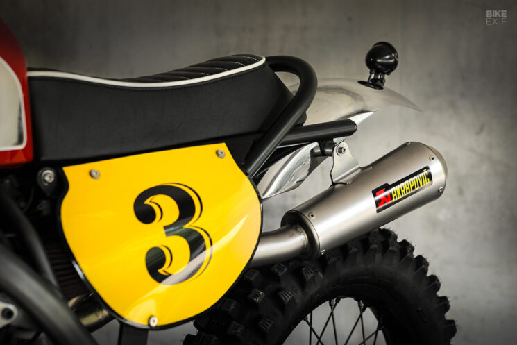 Modern Husqvarna Cross tribute by Gas&Retro