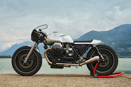 Custom Moto Guzzi 850 LeMans III by 4h10