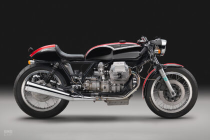 Moto Guzzi Le Mans cafe racer by Sewy Motorcycles