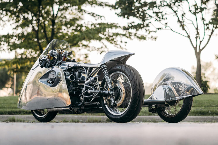 Custom Moto Guzzi sidecar by Rodsmith