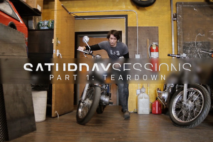 Motorcycle restoration: the teardown