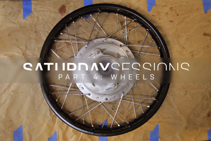 How to restore motorcycle wheels