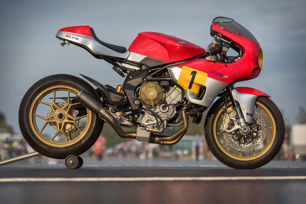 The Walt Siegl Bol d'Or: a modern MV Agusta with a dash of retro style.