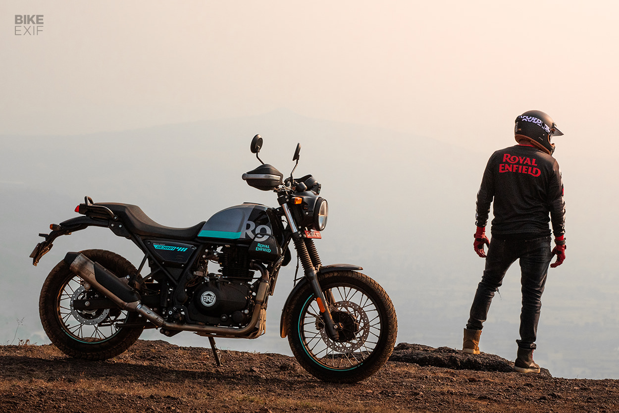 New Royal Enfield Scram 411 scrambler