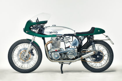 Reinhard Neumair's Norton Atlas Race Replica