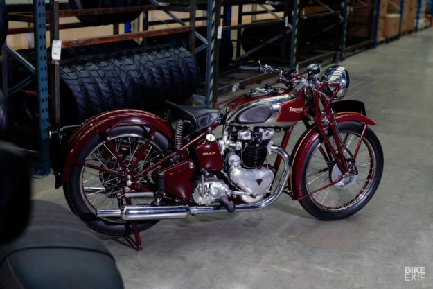 The original 1938 Triumph Speed Twin