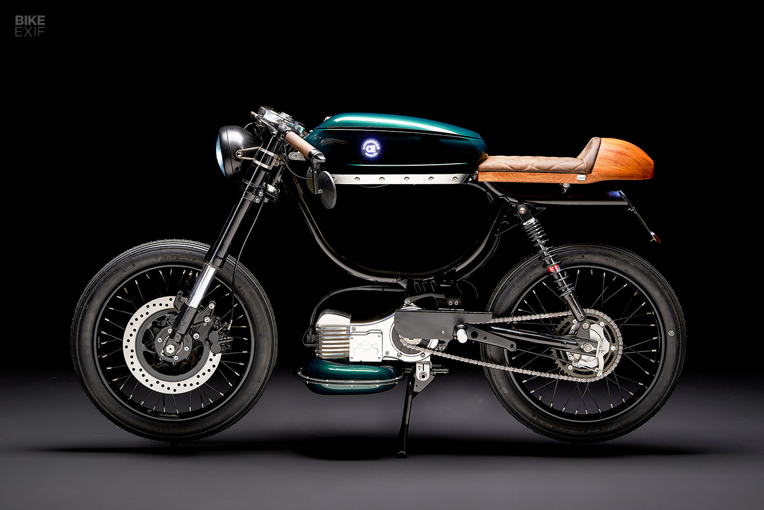 Metorbike electric Puch café racer