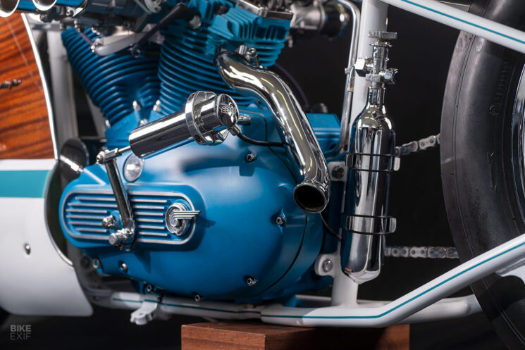 Riva-inspired Harley Sportster by Hazard Motorcycles