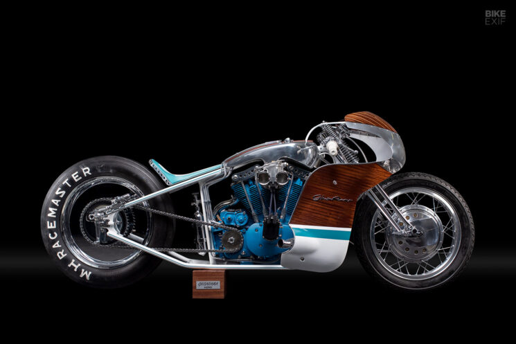 Riva-inspired Harley Sportster by Hazard Motorcycles